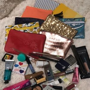 Ipsy glam bags and makeup